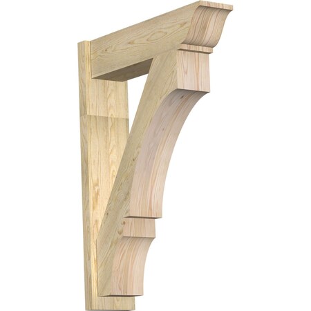 Ekena Millwork Balboa Traditional Rough Sawn Outlooker, Douglas Fir, 8"W x 30"D x 42"H OUT08X30X42BOA01RDF